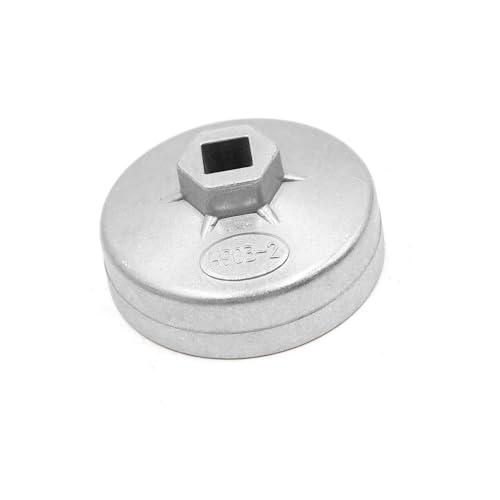 REPAIROCK Metallo 74mm 8 Flauti Filtro Olio Chiave Tappo Filtro Olio Chiave Socket Housing Remover Strumento Materiale Durevole Parti di Ricambio Auto