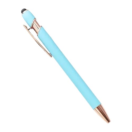 Stylos bille en métal personnalisés au laser pour écran tactile - Lot de 20 pièces