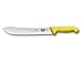 Victorinox Schlachtmesser Fibrox Cuchillo, Acero Inoxidable, Amarillo, Mediano