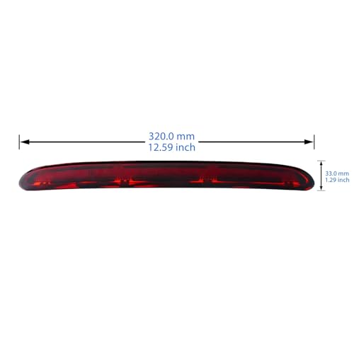 Troisième feu stop arrière haute luminosité pour Opel Astra J 13372164