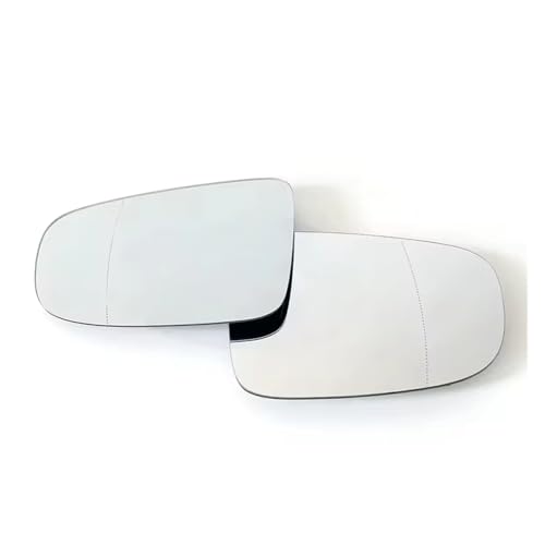 Rétroviseur en verre avec chauffage pour Mazda 2 dégivrage rapide hiver paire