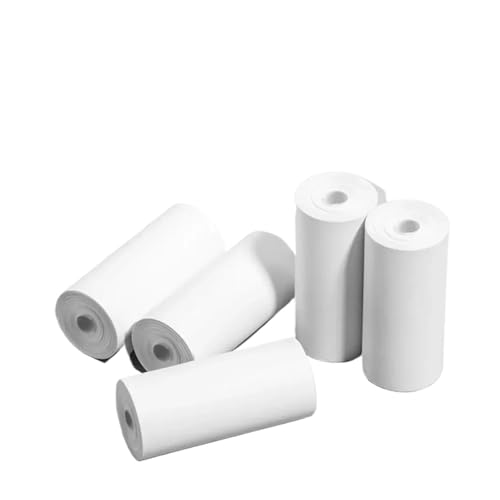 Papier thermique pour appareil photo instantané 57x25mm autocollant 30 rouleaux blancs