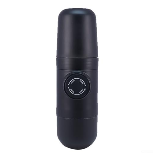 Mini machine à expresso, machine à café manuelle portable avec poignée pliable, adaptée pour les voyages, le camping, la maison, le bureau et une utilisation en extérieur