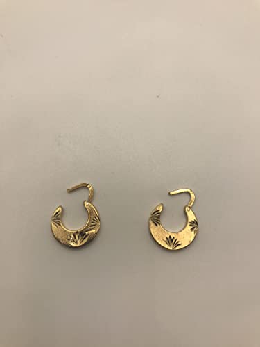 Charming nattiyan earrings, Small, Copper, No Gemstone2