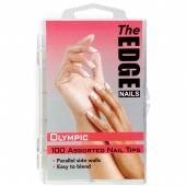 The Edge Olympic Nail Tips 100 asstd (boxed) - 2017311