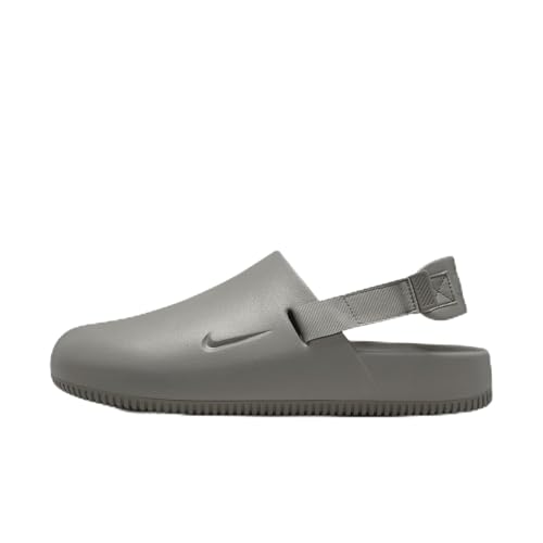 Image of Nike Calm Men's Mules (FD5130-004, Flat Pewter /Flat Pewter) Size 9