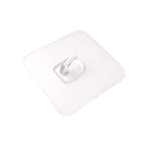 Preisvergleich Produktbild Rutschfest HakenLeeMon Rutschfester Haken Transparent Keine Spur Wiederverwendbare Spurlose Wandhaken (7PCS)