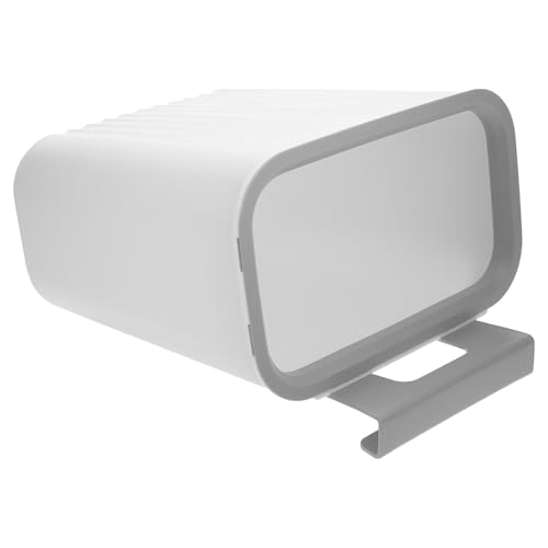 Caneca de Basura Plástica Blanca para Puerta