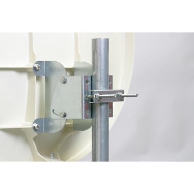 Pack - Parabola satellitare in fibra composita, 60 cm + LNB singolo + Vega 3 ricevitore TV satellitare Full HD + scheda