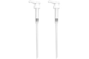 White Simple Syrup Pump Perfect fit for Sonoma Syrup Co. Bottles