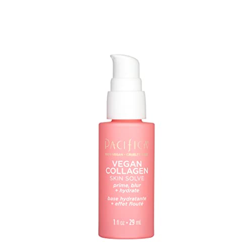 Pacifica Beauty, Vegan Collagen Skin Solve Makeup Primer, Primes, Blurs & Hydrates Skin, Made With Hyaluronic Acid & Caffeine For Smooth Radiant Skin, Silicone And Cruelty Free, White #TOP14