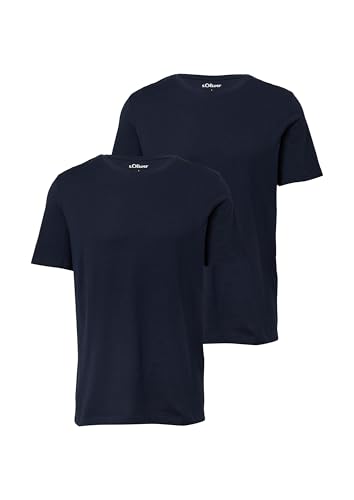 s.Oliver 2er-Pack Basic-T-Shirts aus Baumwolle – Ansicht 4