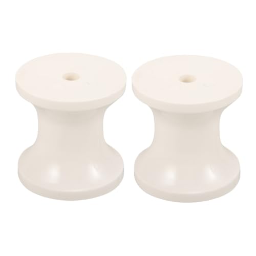 BESPORTBLE Portable Boat Roller Set 2pcs Plastic Trailer Roller Wheels Replacement Parts