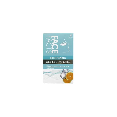 Face Facts Brightening Under-Eye Gel Patches | Moisturises + Brightens | 4 Pairs