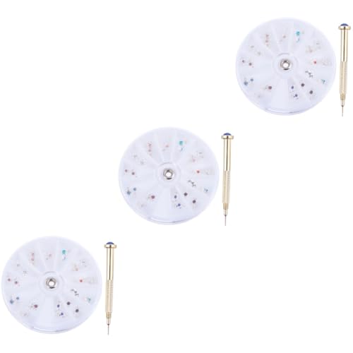 Charms de nail art pendentifs et outil de perçage manuel pour bijoux d'ongles