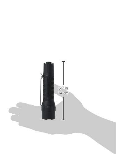 streamlight 88850 polytac led flashlight Streamlight 88850 PolyTac 600-Lumen 11500-Candela Tactical LED Flashlight,  Ten-TAP Programmable, Clear Retail Packaging, Black - Basic Handheld  Flashlights