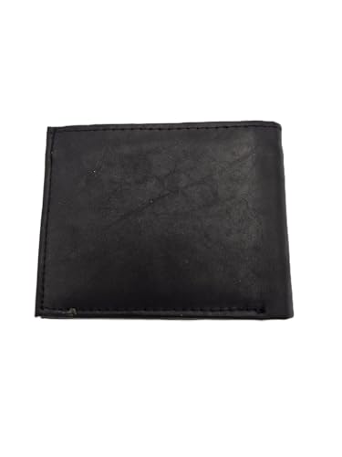 Handcrafted Leather Mexico Flag Wallet, Embroidered Seal3