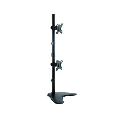 Support écran PC double vertical contre la fatigue des yeux 13-32"
