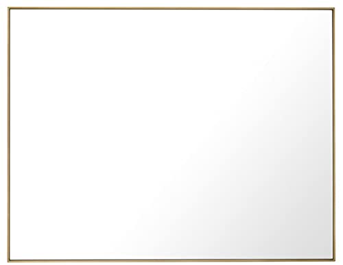 Casa Padrino Espejo/Espejo de Pared de Lujo latón 180 x H. 140 cm – Espejo de Armario – Espejo de Salón – Calidad de Lujo