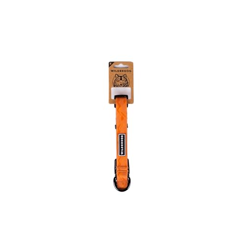 Image of Wilderdog Waterproof Dog Collar - Repels Water & Dirt - Small 11 inch-15 inch - Terracotta
