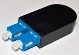Ultra Spec Cables SC Fiber Optic Singlemode 9/125 Loopback Adapter