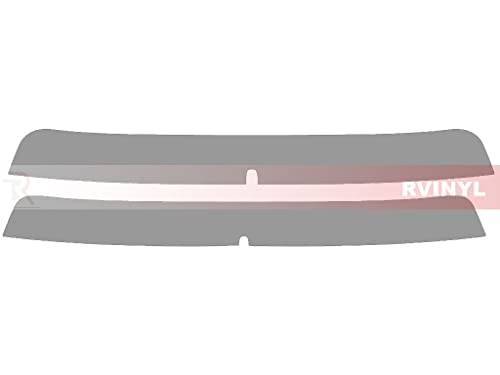 Kit de Película para Para-brisa Rvinyl Compatível com GMC Sierra 2007–2013 2 Portas, Faixa de Para-brisa 50%