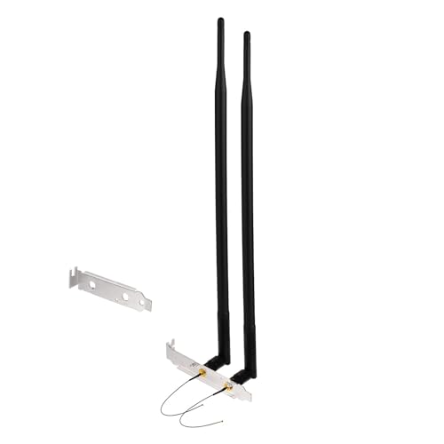 Antenne WiFi 8dBi RP-SMA Femelle double bande pour optimiser le signal PCIE