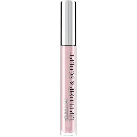 SBLA Beauty Lip Plump & Sculpt, Hydrating Lip Plumper Gloss, Instantly Plumps Lips & Creates Fuller Pout, Baby Glow (Light Pink), 0.11 Oz Cover