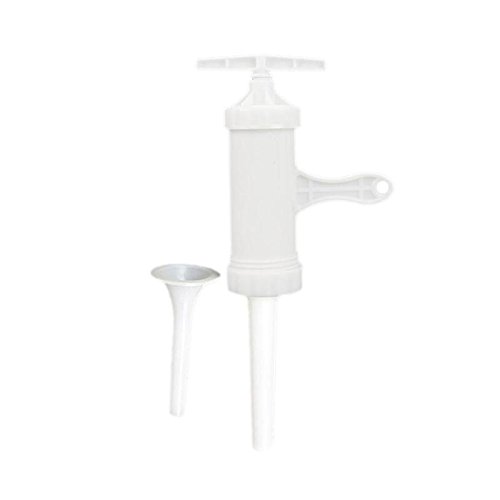 Fashion ER Manual Sausage Maker Meat Stuffer Filler Hand Operated Maker Funnel Hand Tools
