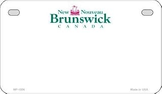 New Brunswick Blank Novelty Metal Motorcycle Plate MP-1506