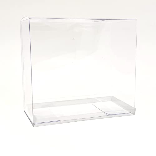 Fidelis Pokemon Booster Box Protective Case (5 Pack) - Clear Plastic Display Box for Booster Box, Convenient, Stackable Storage Solution for Collectors Gifts Pokemon Cards Protector