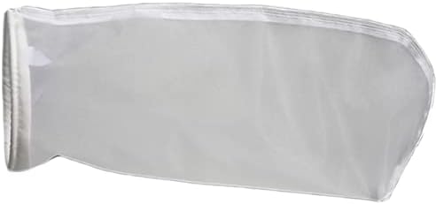 7Inch Ring 400 Micron Nylon Monofilament Mesh Filter Bag,7" x 32" Liquid Filter Sock (400Micron 7" x 32“)