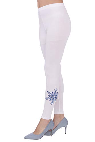 Image of Plus Size Printed Ankle Length Leggings for Women