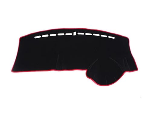 Tapis de protection de tableau de bord Honda Jazz 2001-2007 noir