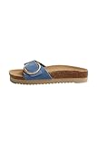 Modellnummer 034EK1W315 ESPRIT Damen modischer Fußbett Slipper, 430/BLUE, 39 EU