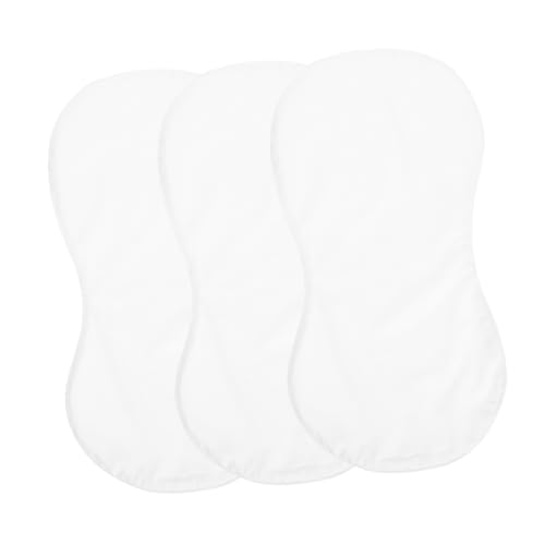 3 pcs Sublimation Blank Burp Cloths for DIY Double Heat Transfer Burping Rags for Newborns