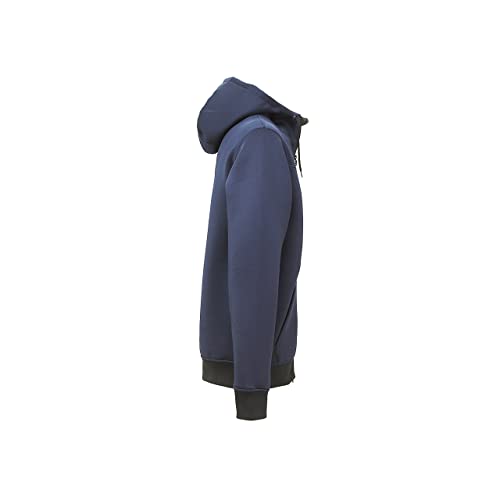 U-Power Tasty, Felpa, Giacca Con Cappuccio, Con Zip Intera, Multitasche, Polsini A Costine, Girovita, Pile Con Zip Intera, Per Agricoltori, Camionisti, Carpentieri (Deep Blue_Xl) - 5