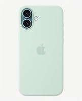 Apple iPhone 16 Plus Silikon Case mit MagSafe – Aquamarin ​​​​​​​ – Ansicht 7