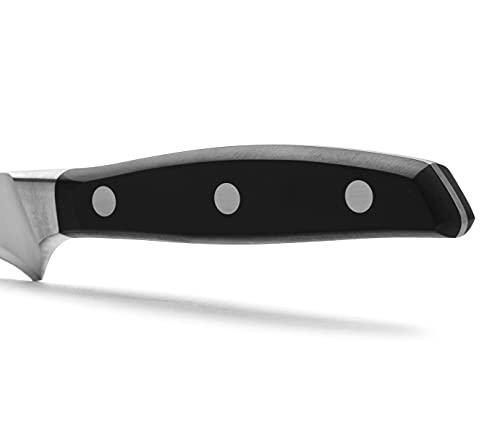 Miniatura 4 de Arcos Cuchillo Deshuesador Profesional - Hoja Silk Edge Acero Inoxidable Nitrum 160 Mm, Precisión Y Durabilidad, Mango Ergonómico Pom Negro, Serie Manhattan