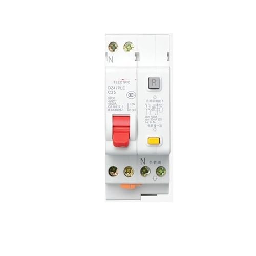 Disjoncteur de fuite DZ47PLE 6A interrupteur d'air domestique bipolaire