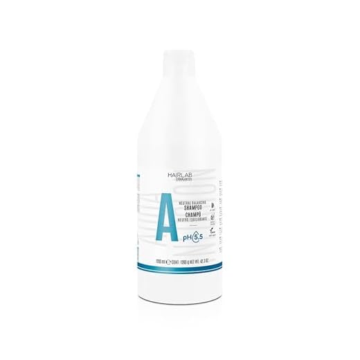 SALERM - Champú Neutro Dermoprotector - Hair Lab Neutral Balancing - 1200 ml - pH Neutro - para Todo Tipo de Cabellos - con VItaminas B y C - Hidrata y Cuida el Cuero Cabelludo - Anti Encrespamiento