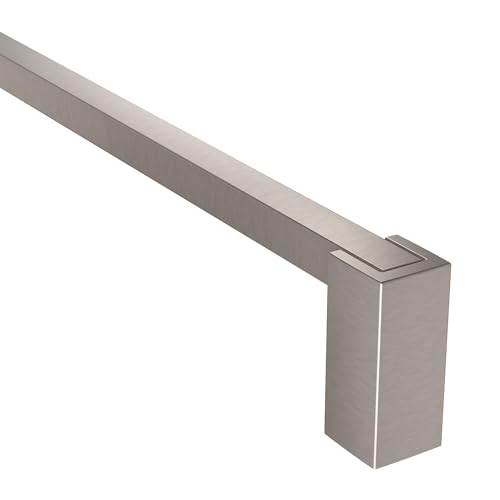 Moen Kyvos Brushed Nickel 24-Inch Single Modern -Towel Bar, BP3724BN by Moen - Used condition - US$27.65