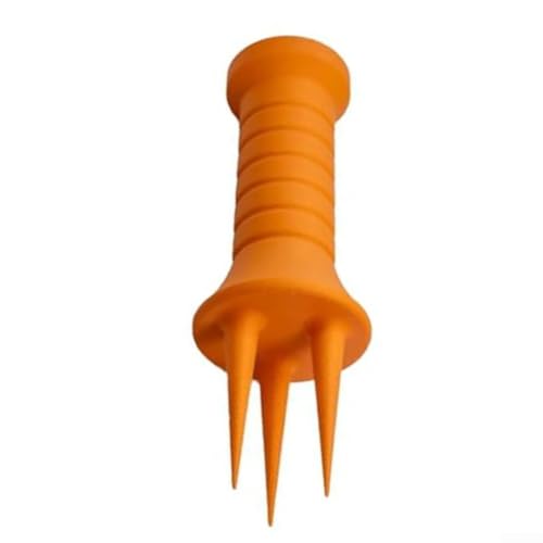 Coltivatore manuale per il terreno, 15 x 5 x 5 cm, per vasi da fiori e giardinaggio, scioglie il terreno e migliora l'aerazione, manico ergonomico e design compatto, giardinieri domestici