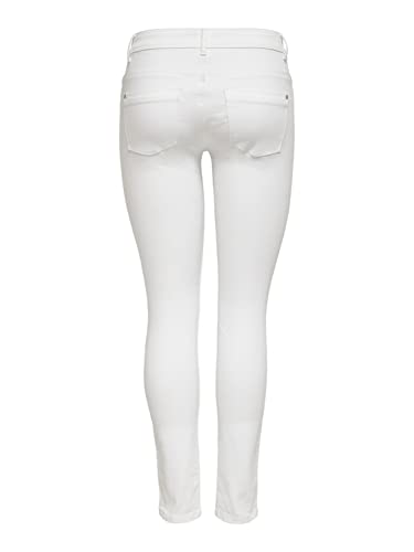 ONLY Female Jeans-Hose OnlUltimate Regular-Fit Stretch, Farbe:Weiß, Jeans/Hosen Neu:M / 34L – Ansicht 2