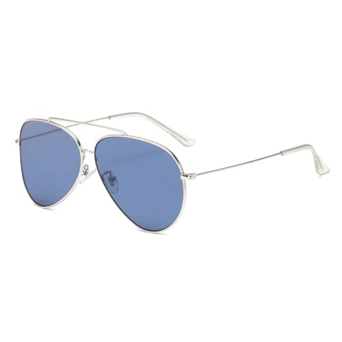 Lunettes de soleil anti-UV conduite sécurisée avec monture métallique concave