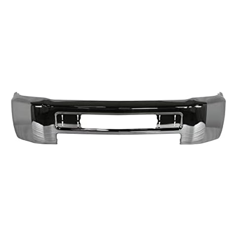MBI AUTO - Chrome, Steel Front Bumper Face Bar Compatible with 2015-2019 Chevy Silverado 2500 & 3500 15-19, GM1002851 Cover