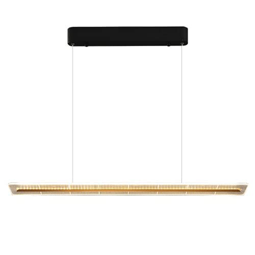Lampe Suspendue pour Restaurant et Salle à Manger Moderne en Métal Doré