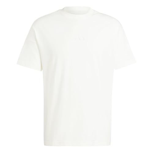 T-shirt adidas All SZN Off White en taille XS pour homme au style minimaliste