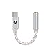 JCALLY JM20MAX USB-C to 3.5mm Audio Adapter Upgraded 195mW Dongle DAC for Headphone Dual Chips with CS43131 + SGM8262, DSD256, 32bit/384kHz, Type C Cable Wire Amplifier for iPhone, Android & More