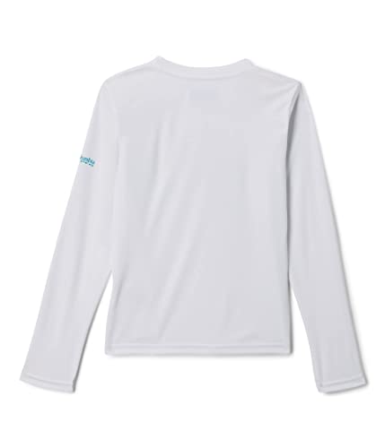 Columbia Girl's Tidal Tee PFG Panga Palms Diamond Long Sleeve2